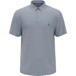 Original Penguin All Over Heritage Geo Print Golf Polo