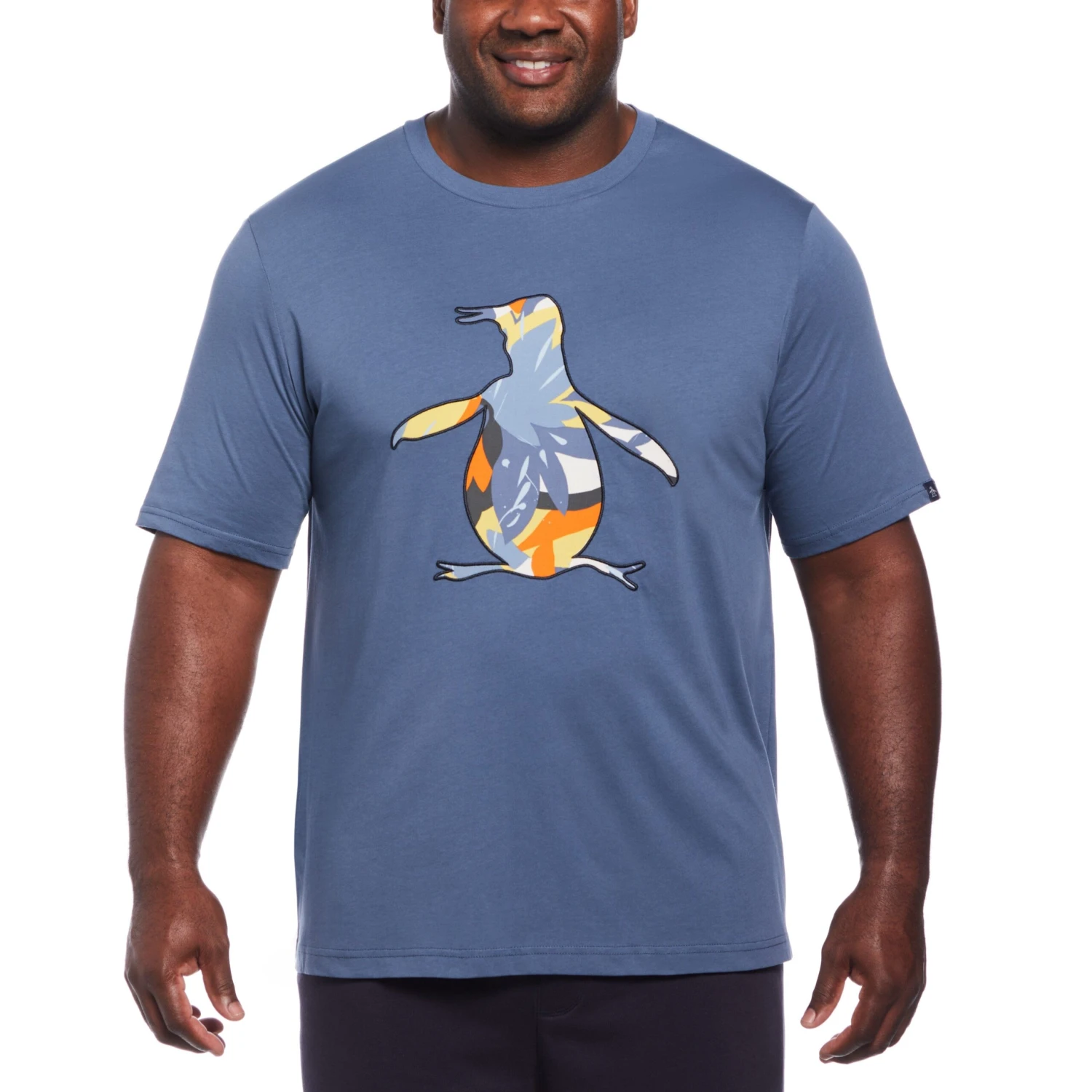 Original Penguin Big & Tall Multicolor Floral Fill Pete Tee