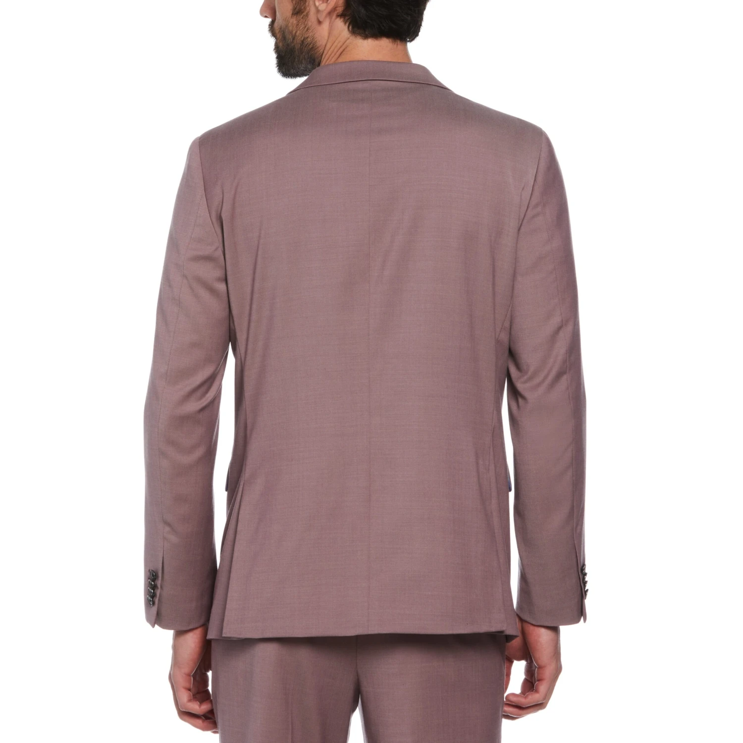 Original Penguin Dusty Rose Wool Blend Two Piece Suit - Image 4