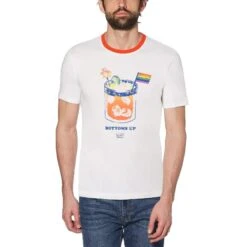 Original Penguin Pride Bottoms Up Tee