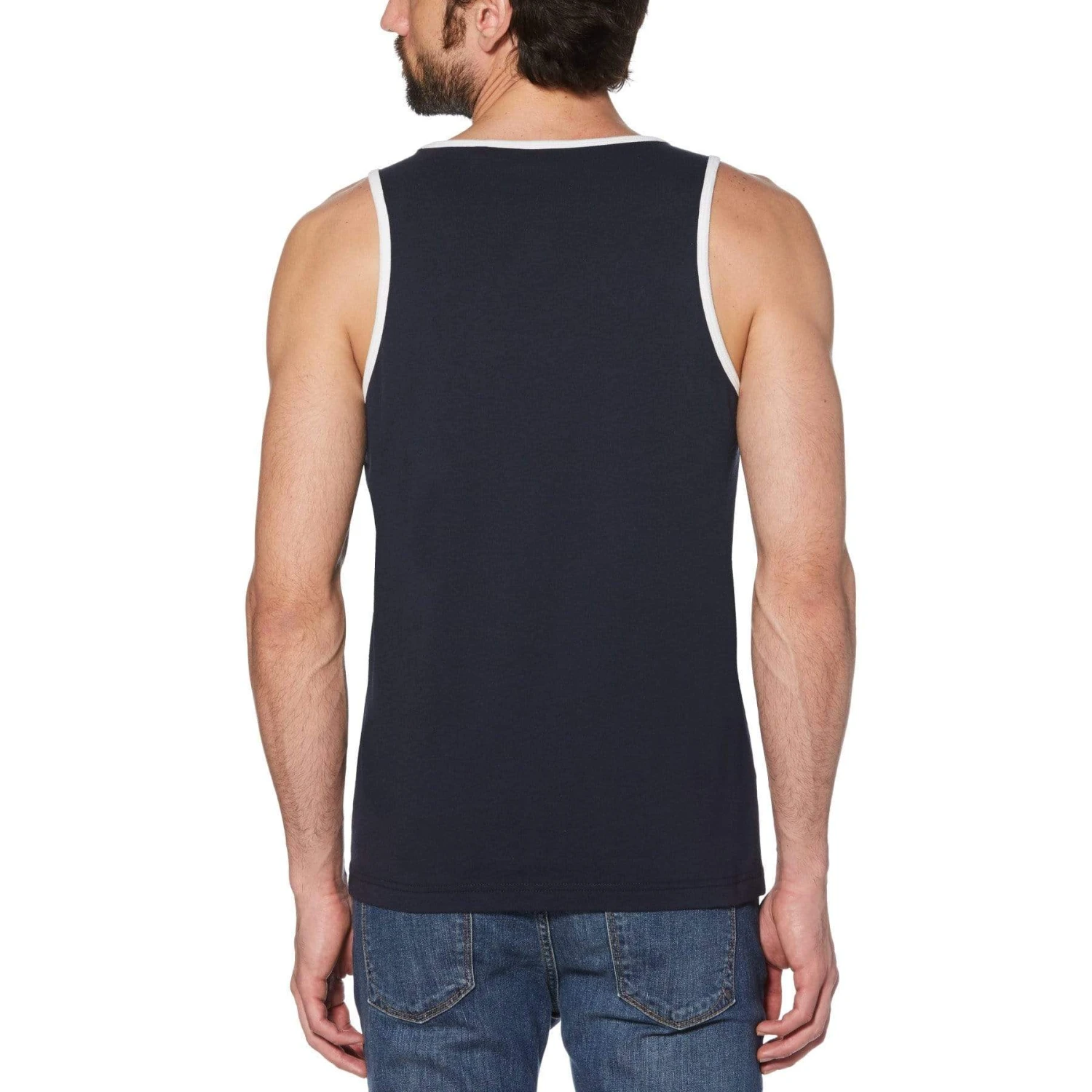 Original Penguin Pride Stamp Logo Tank - Image 2