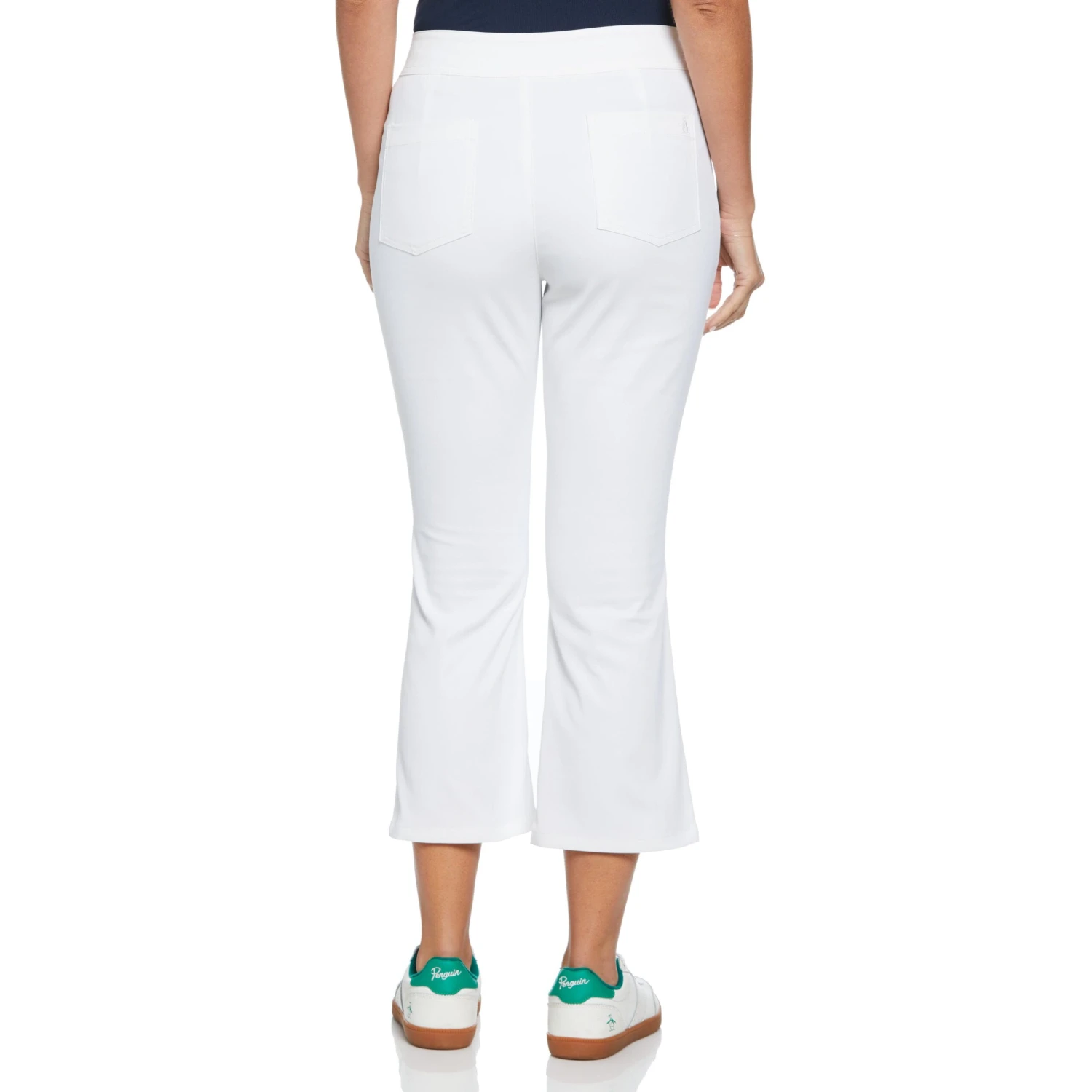 Original Penguin Women's Veronica Open Front Crop Flare Golf Pant - Image 2